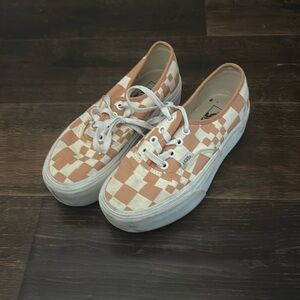 Vans size 5.5 platform shoes